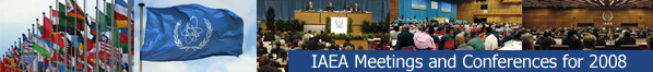 IAEA Meetings for 2008