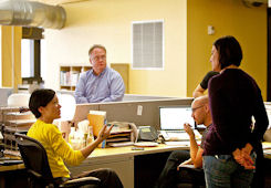 Communicating with staff