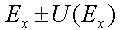uncertainty formulae